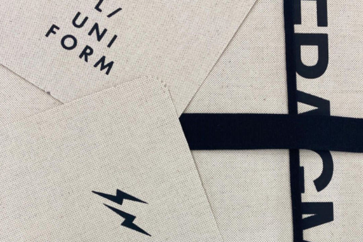 L/UNIFORM x fragment 联名包款即将发布