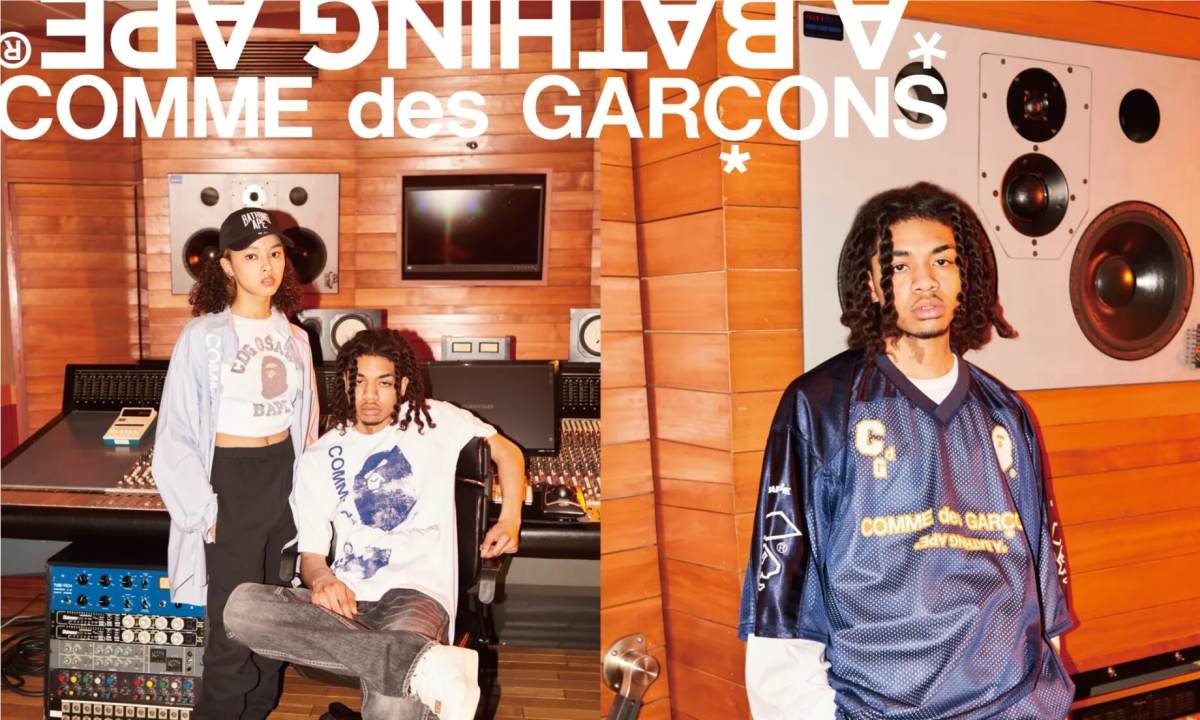 BAPE® x COMME des GARÇONS 2022 春夏系列释出