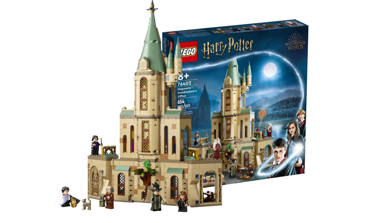 LEGO 发布全新哈利波特系列「霍格沃茨: 邓布利多办公室」套组