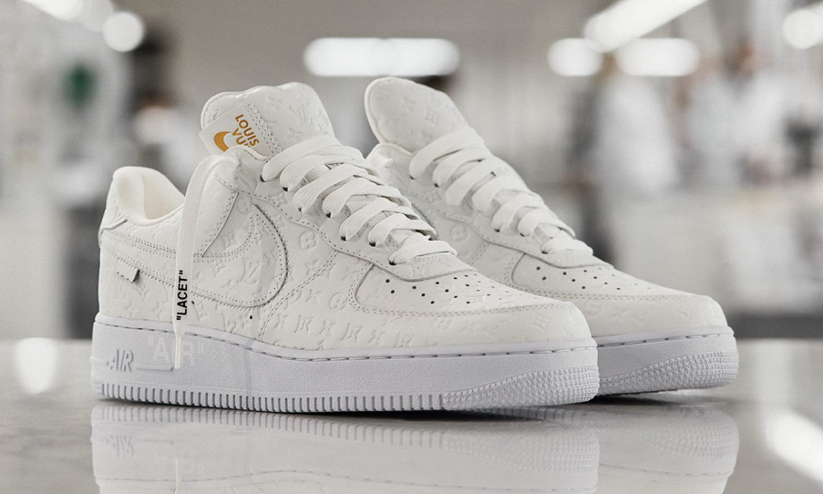 LOUIS VUITTON x Nike Air Force 1 制作工艺视频发布