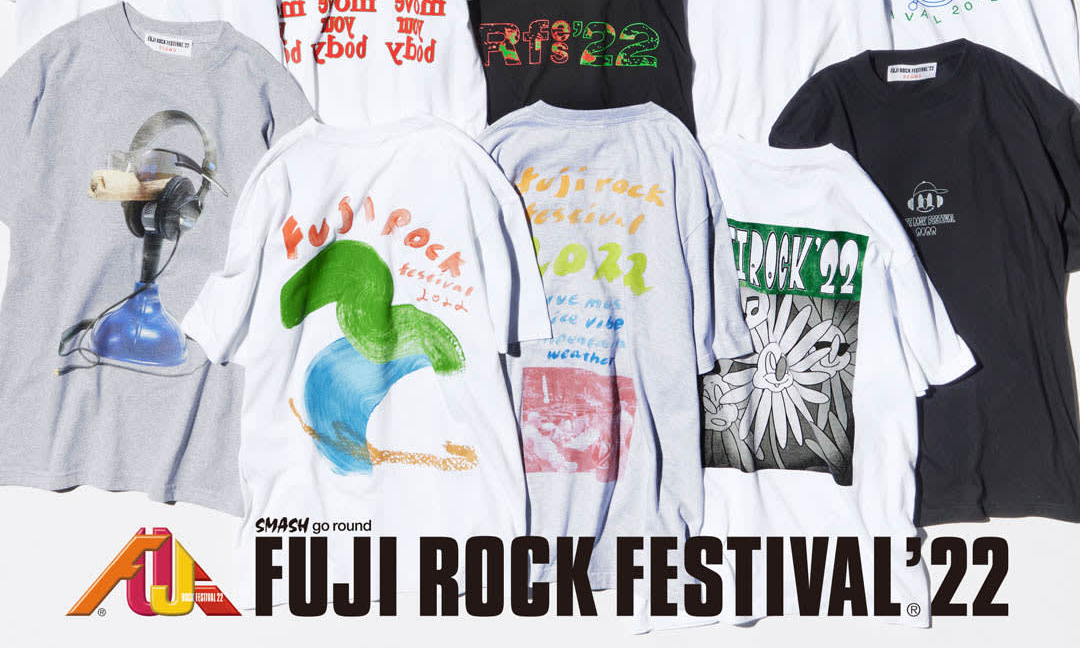 FUJI ROCK FESTIVAL’22 x BEAMS 限定 T恤系列释出