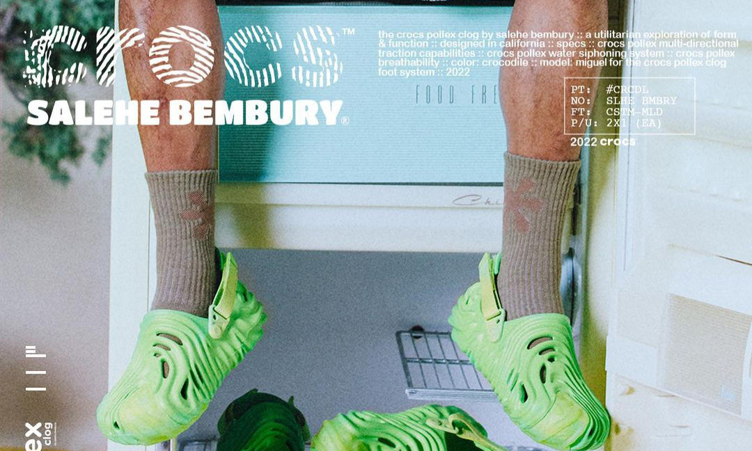 Salehe Bembury x Crocs Pollex Clog 发售信息公布