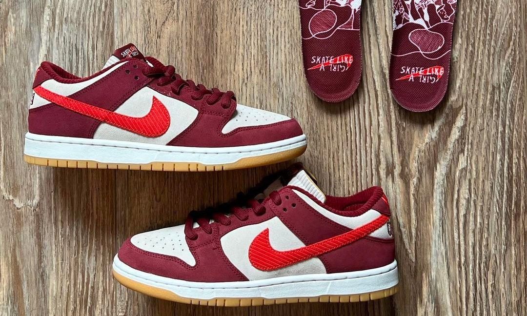 Skate Like a Girl x Nike SB Dunk Low 实物曝光