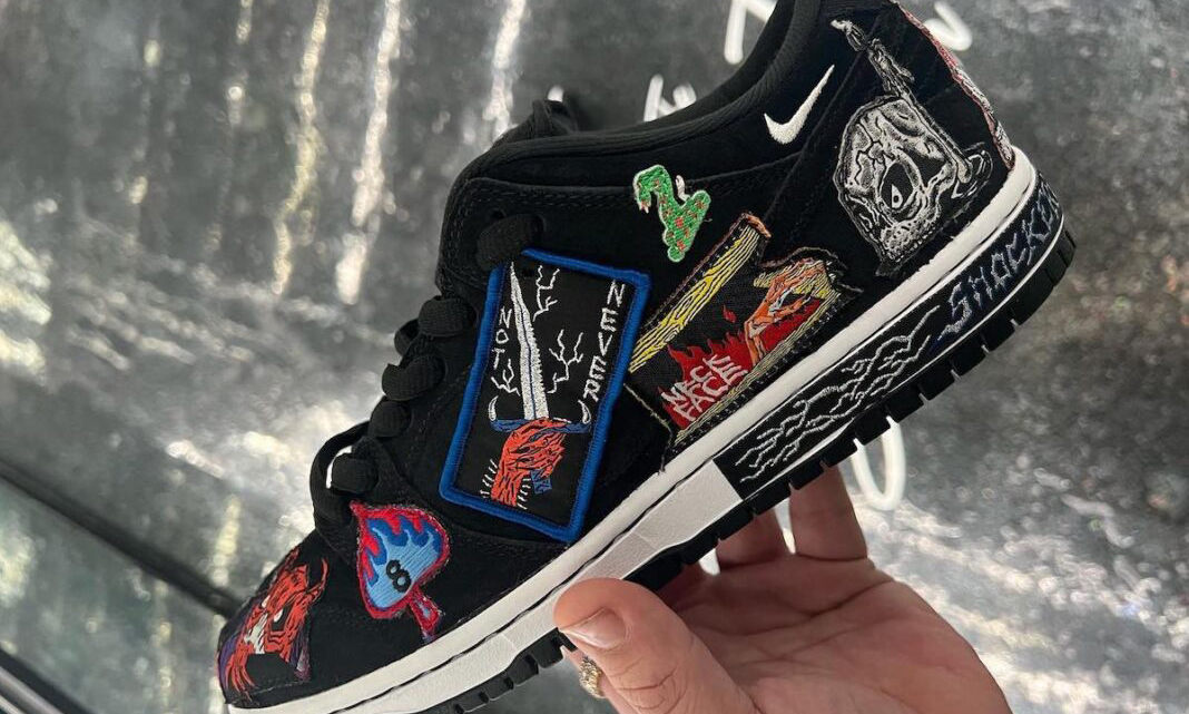 抢先预览 Neckface x Nike SB Dunk Low