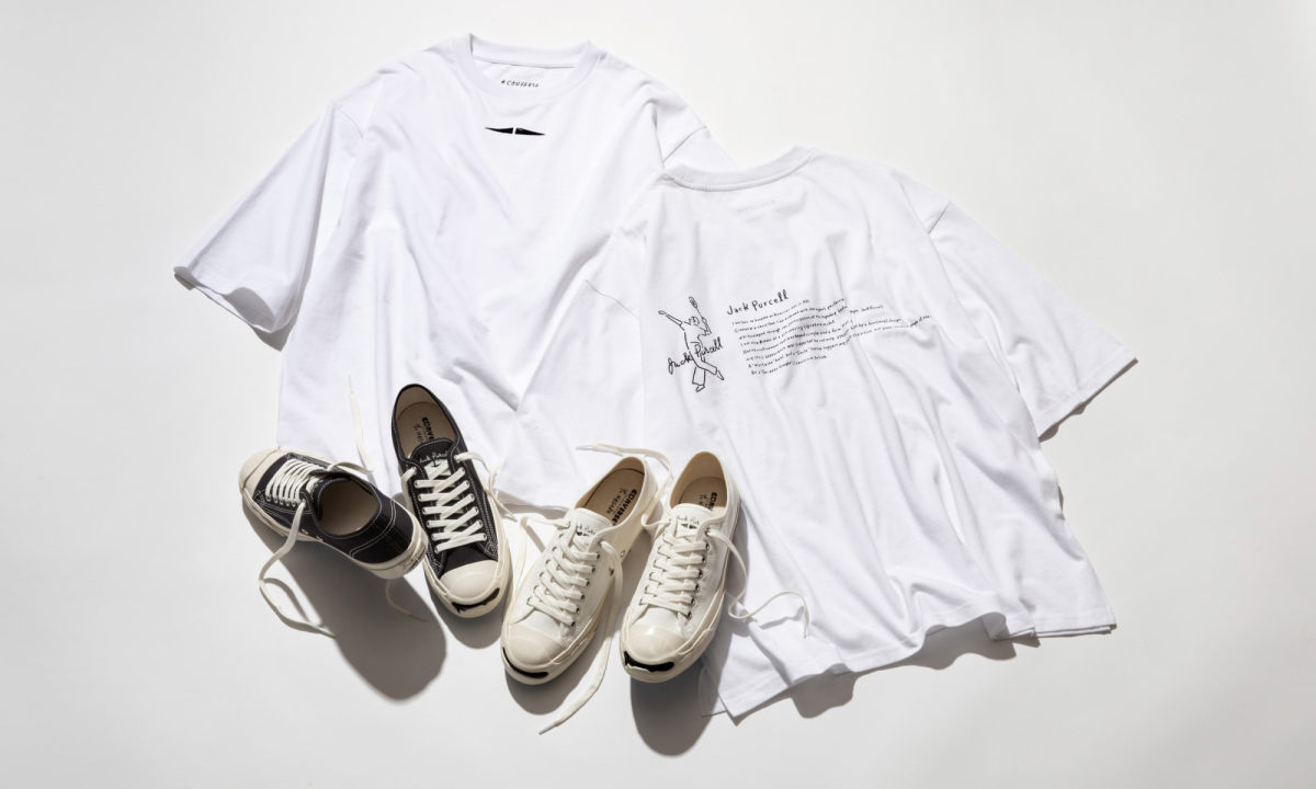 CONVERSE x 长场雄推出「JACK PURCELL US YU NAGABA」鞋款