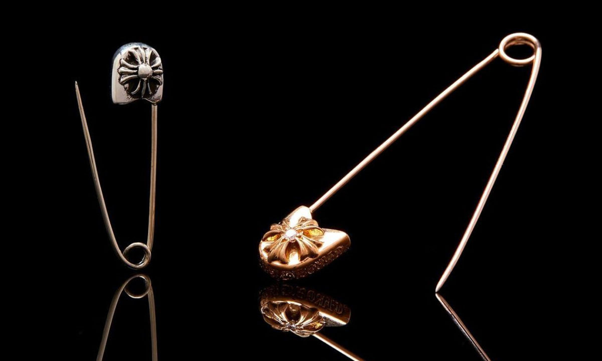 CHROME  HEARTS 推出全新「别针」单品