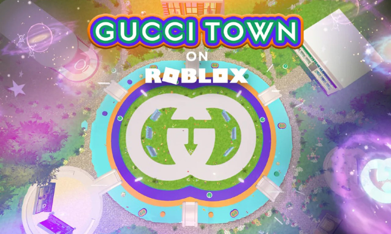 GUCCI 在 Roblox 上推出新虚拟小镇