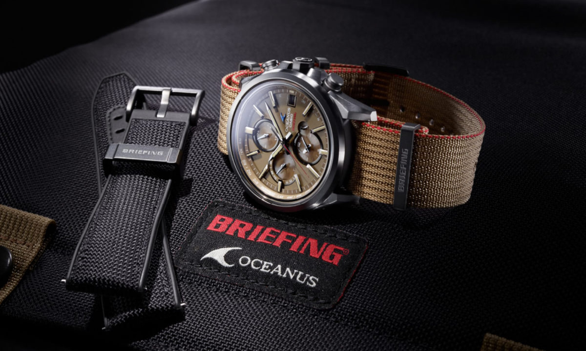 OCEANUS x BRIEFING 联乘腕表发布