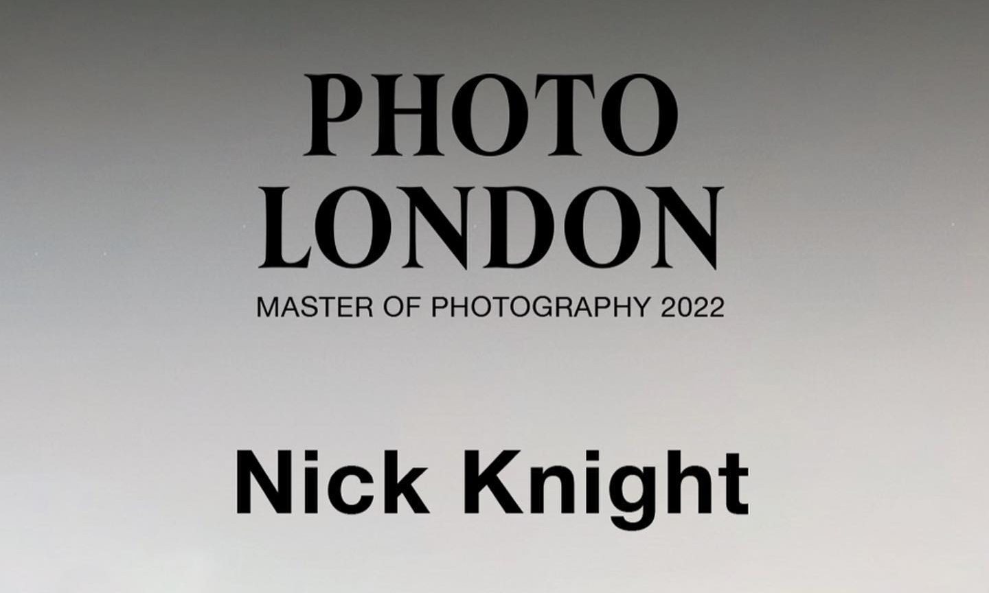 时尚摄影师 Nick knight 将在英国萨默赛特府举行摄影展览