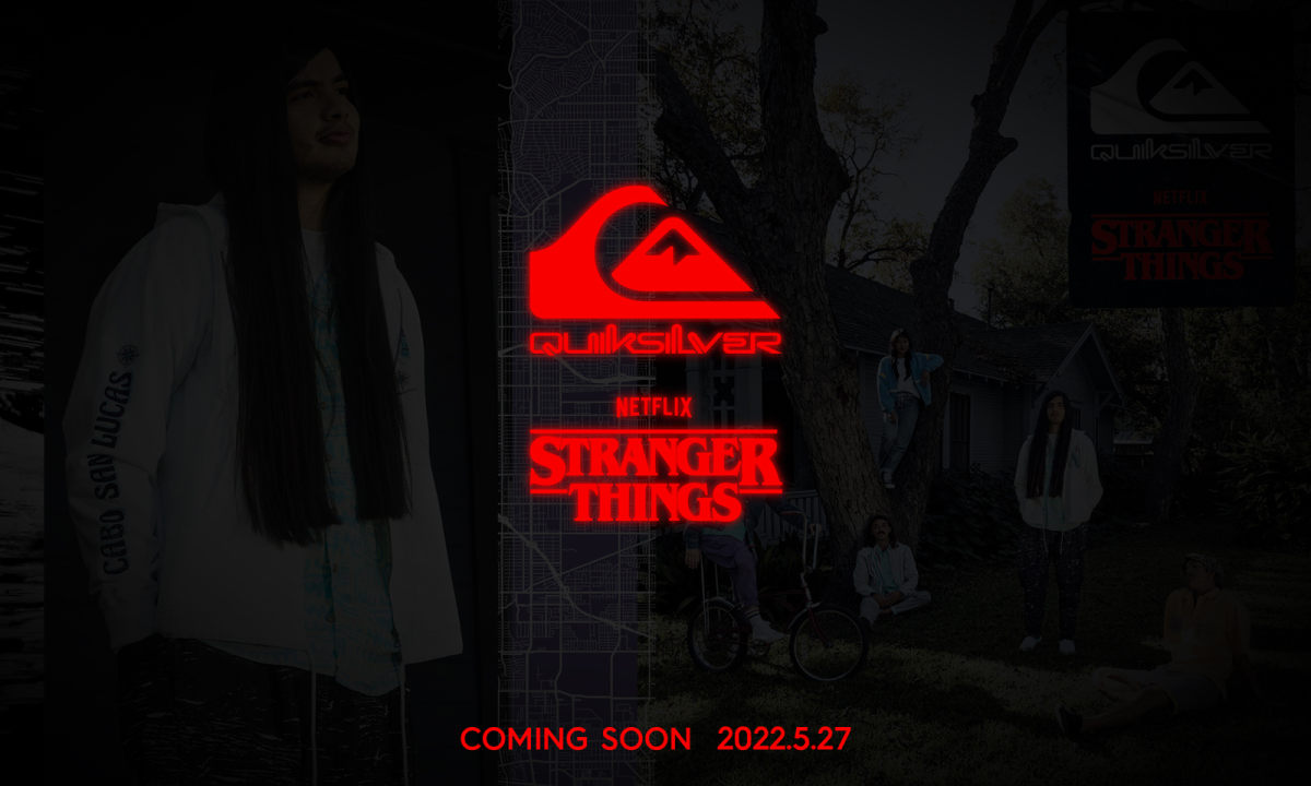 Quiksilver x《怪奇物语 4》合作项目发布