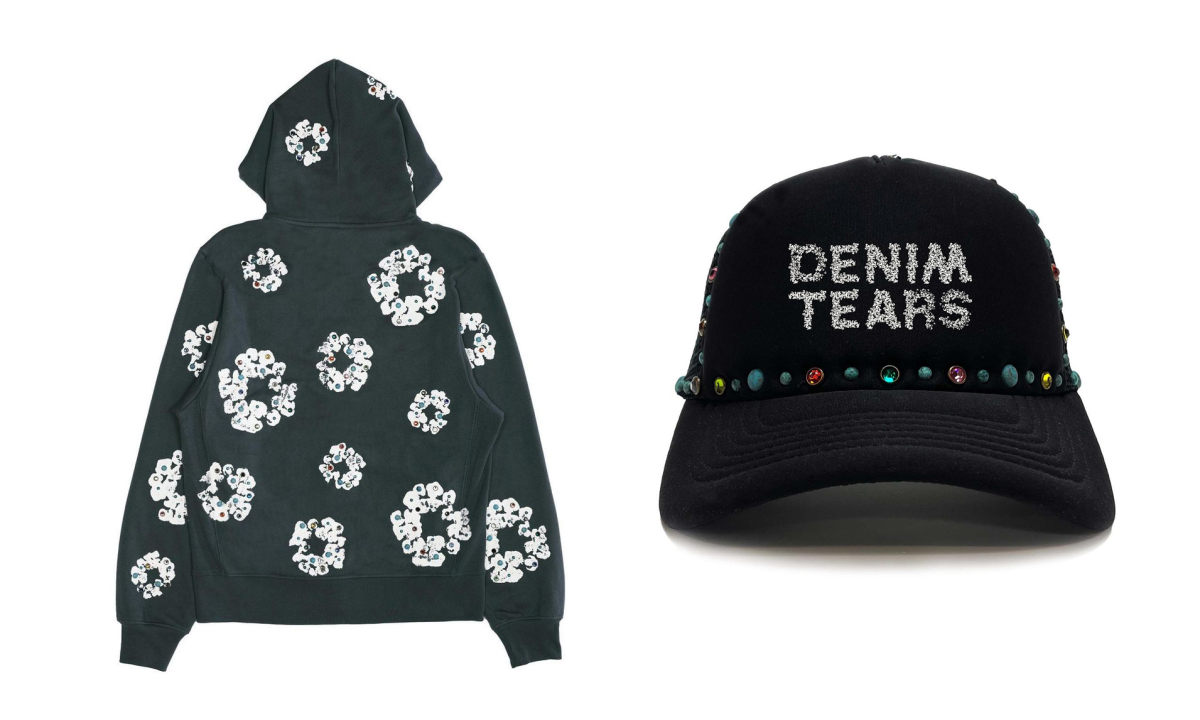 水钻加持，Denim Tears 新品释出