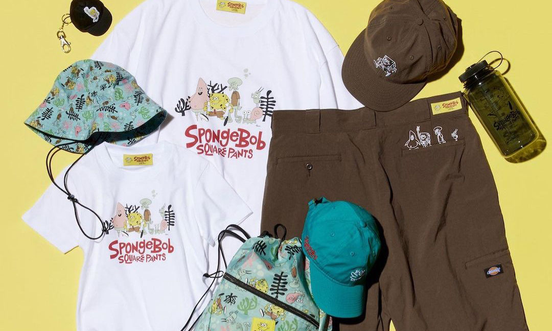 《海绵宝宝》x 花井佑介 x BEAMS T 胶囊系列发布