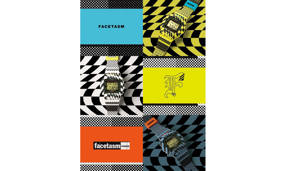 MY G-SHOCK x FACETASM 合作腕表发布