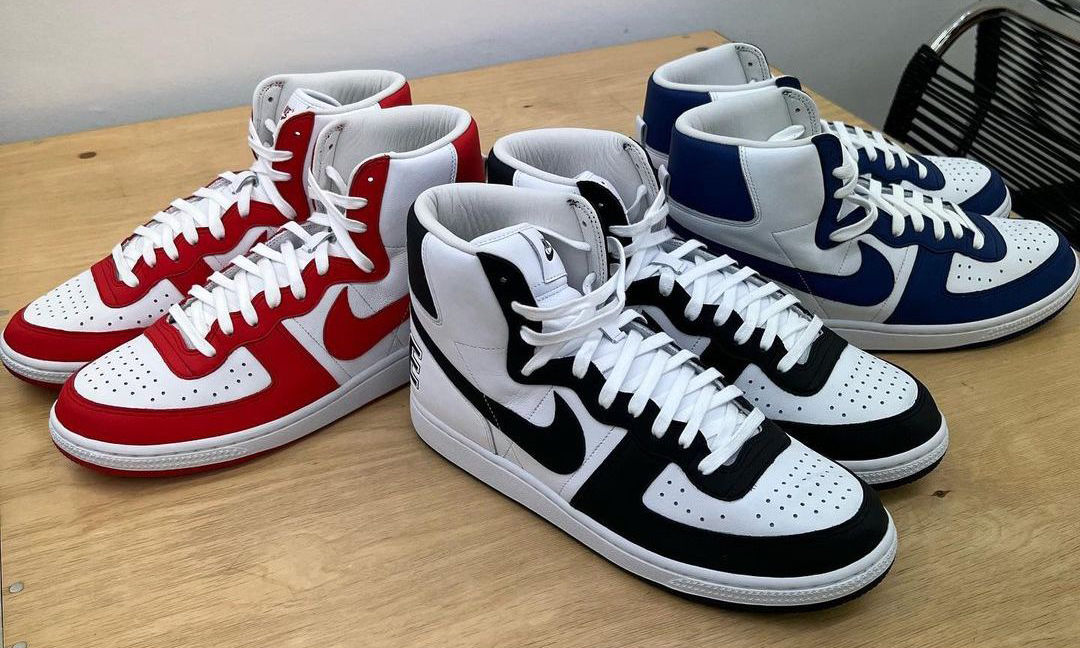 抢先预览 COMME des GARÇONS HOMME PLUS x Nike Terminator 联名系列