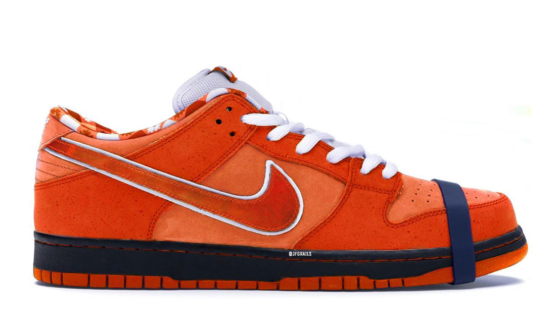 抢先预览 Concepts x Nike SB Dunk Low「Orange Lobster」