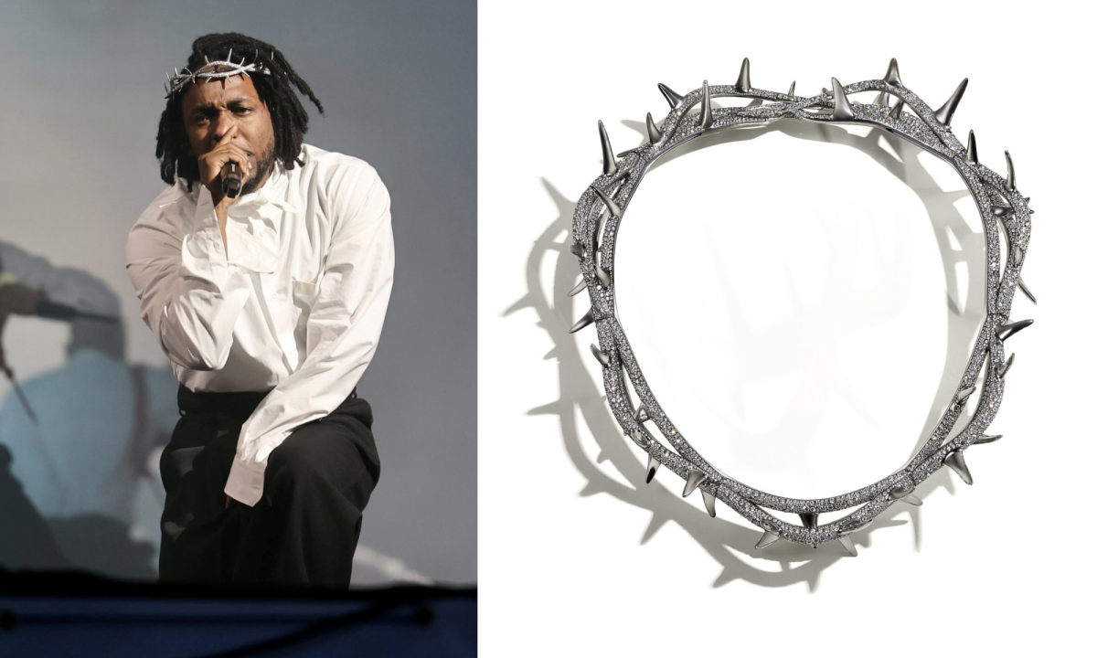 Tiffany & Co. 为 Kendrick Lamar 打造「荆棘王冠」