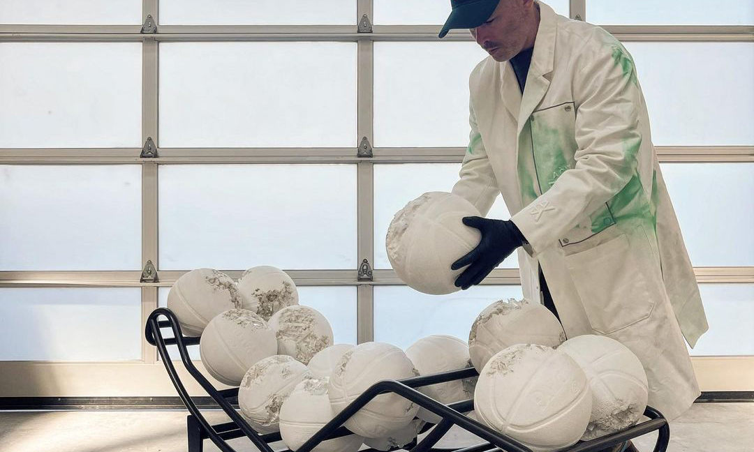 Daniel Arsham 将举办「Le Modular du Basketball」个展