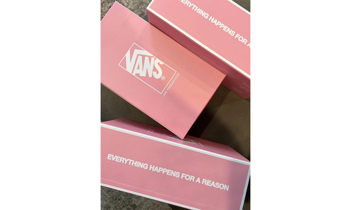 Joe Freshgoods 预告将与 Vans 推出合作鞋款