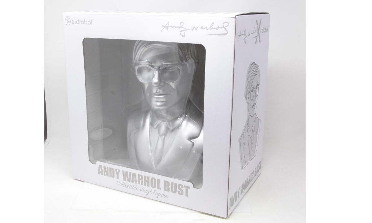 Kidrobot x 安迪沃霍尔基金会推出 Andy Warhol 限量雕塑