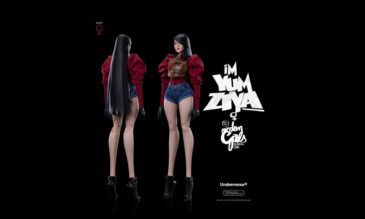 潮玩品牌 UNDERVERSE 发布虚拟偶像 YUM ZIYA 任子雅