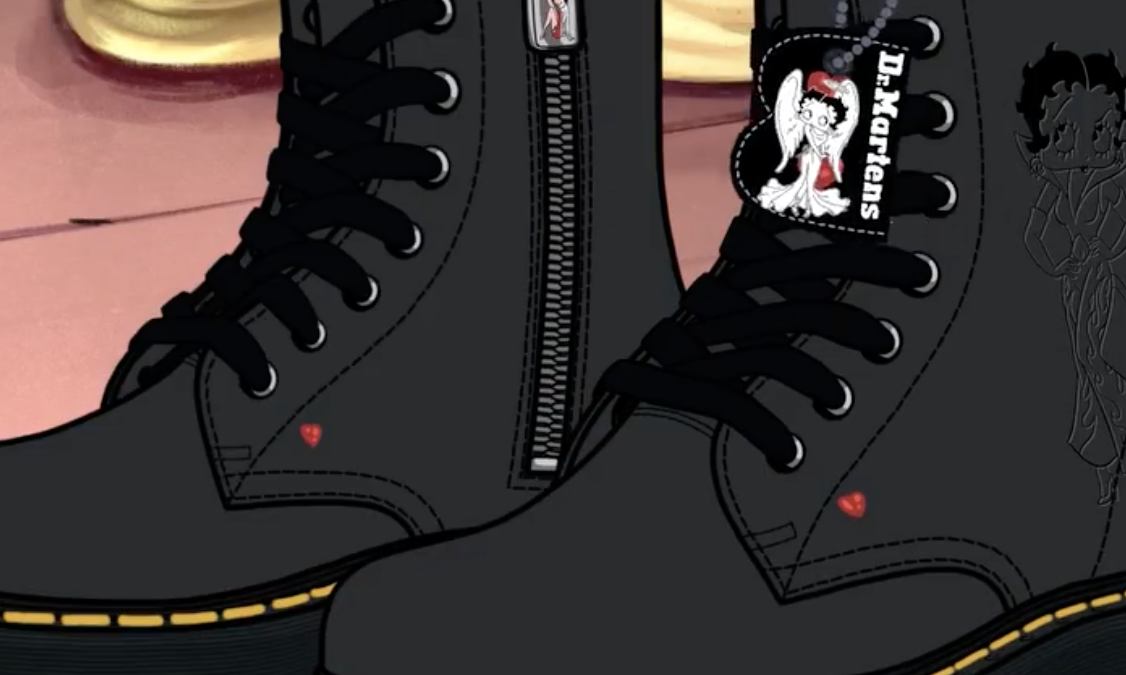 Dr. Martens x BETTY BOOP 联名鞋款释出
