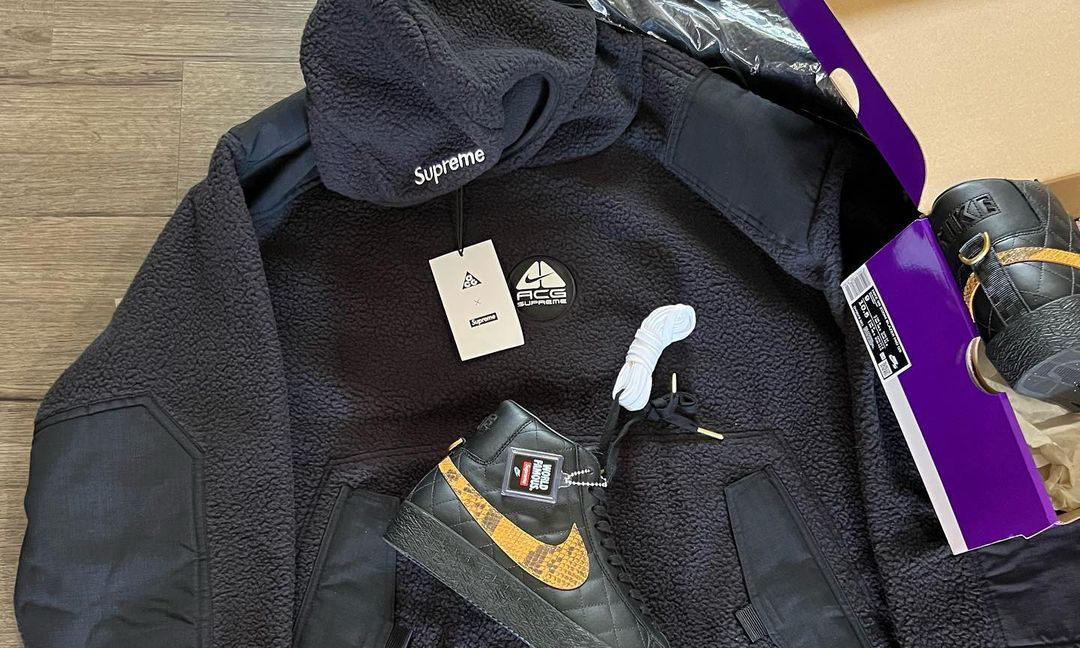 抢先预览 Supreme x Nike 2022 秋冬联名单品