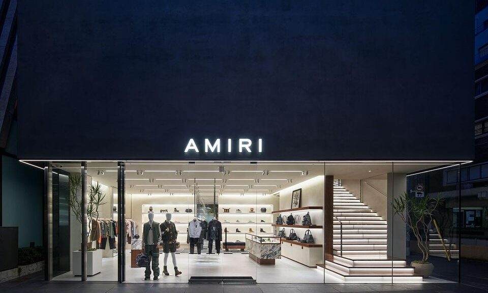 AMIRI 日本首家旗舰店于东京开业