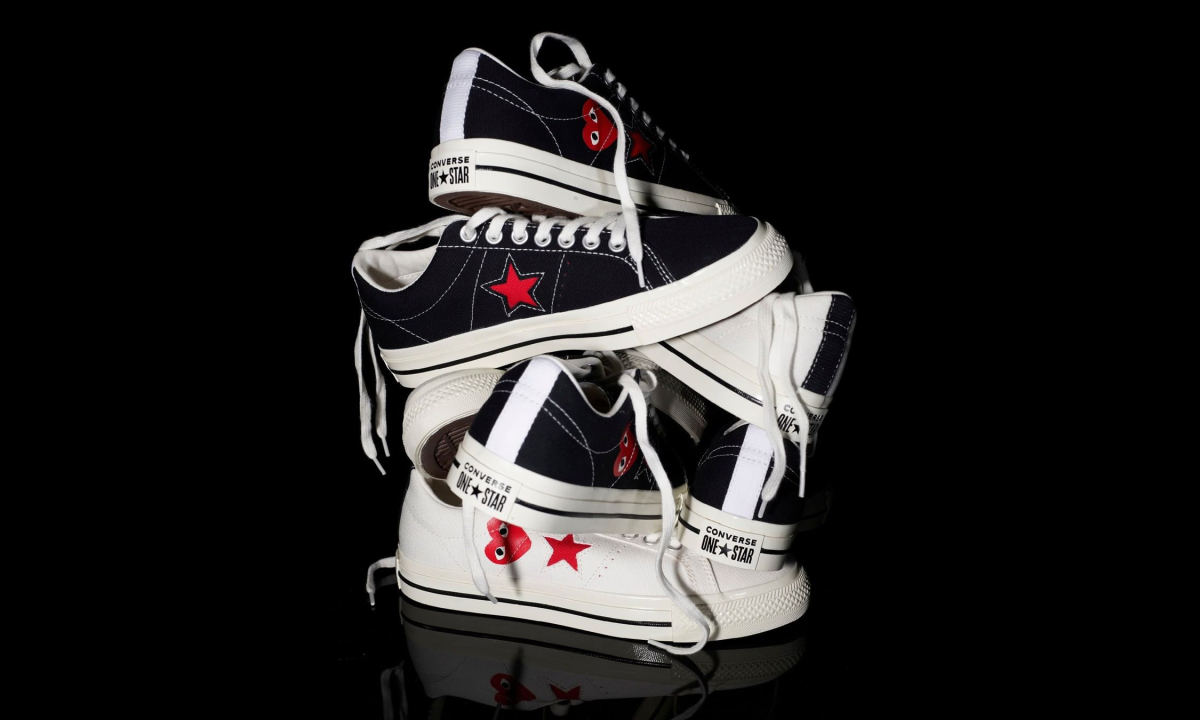CdG Play 与 CONVERSE 推出 One Star 联名系列