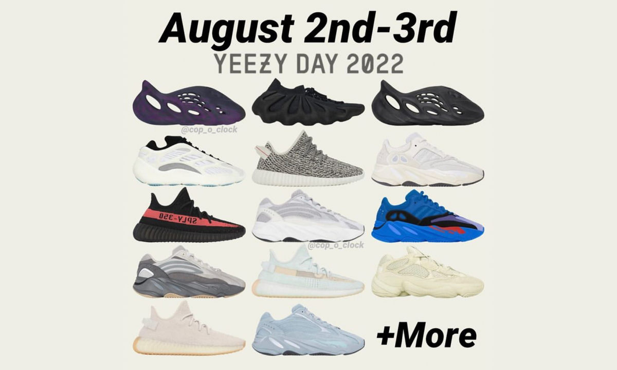 鞋圈狂欢，YEEZY Day 倒计时准备