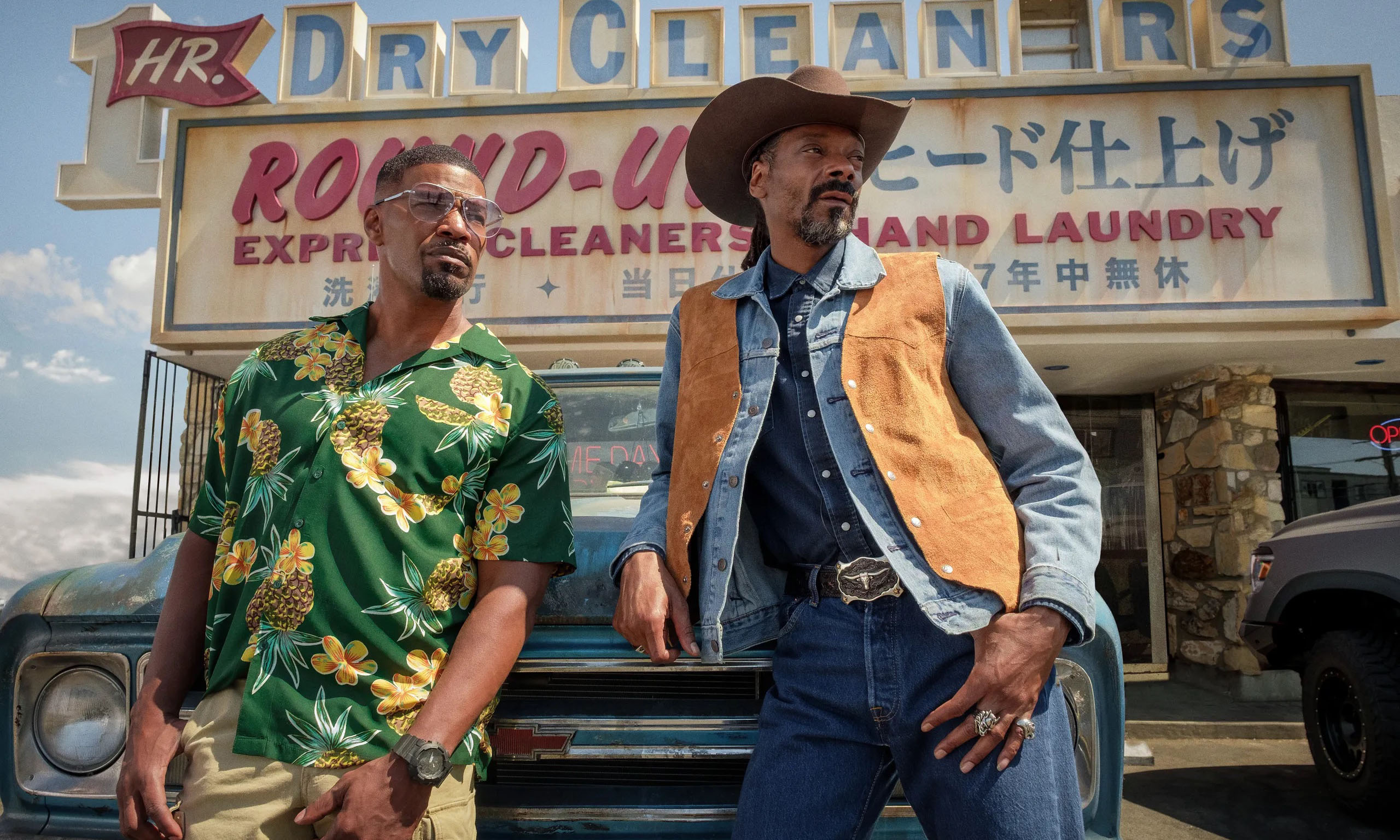 Jamie Foxx & Snoop Dogg，Netflix 最新暴力大片《打卡猎人》预告发布
