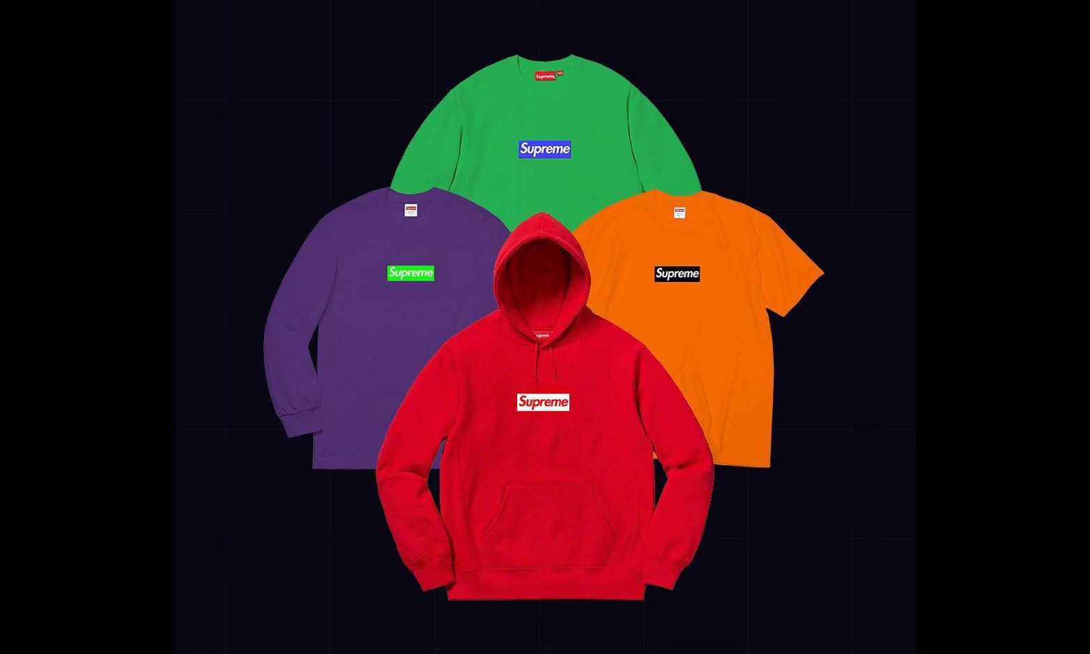 supreme 新季将推出多个 box logo 系列