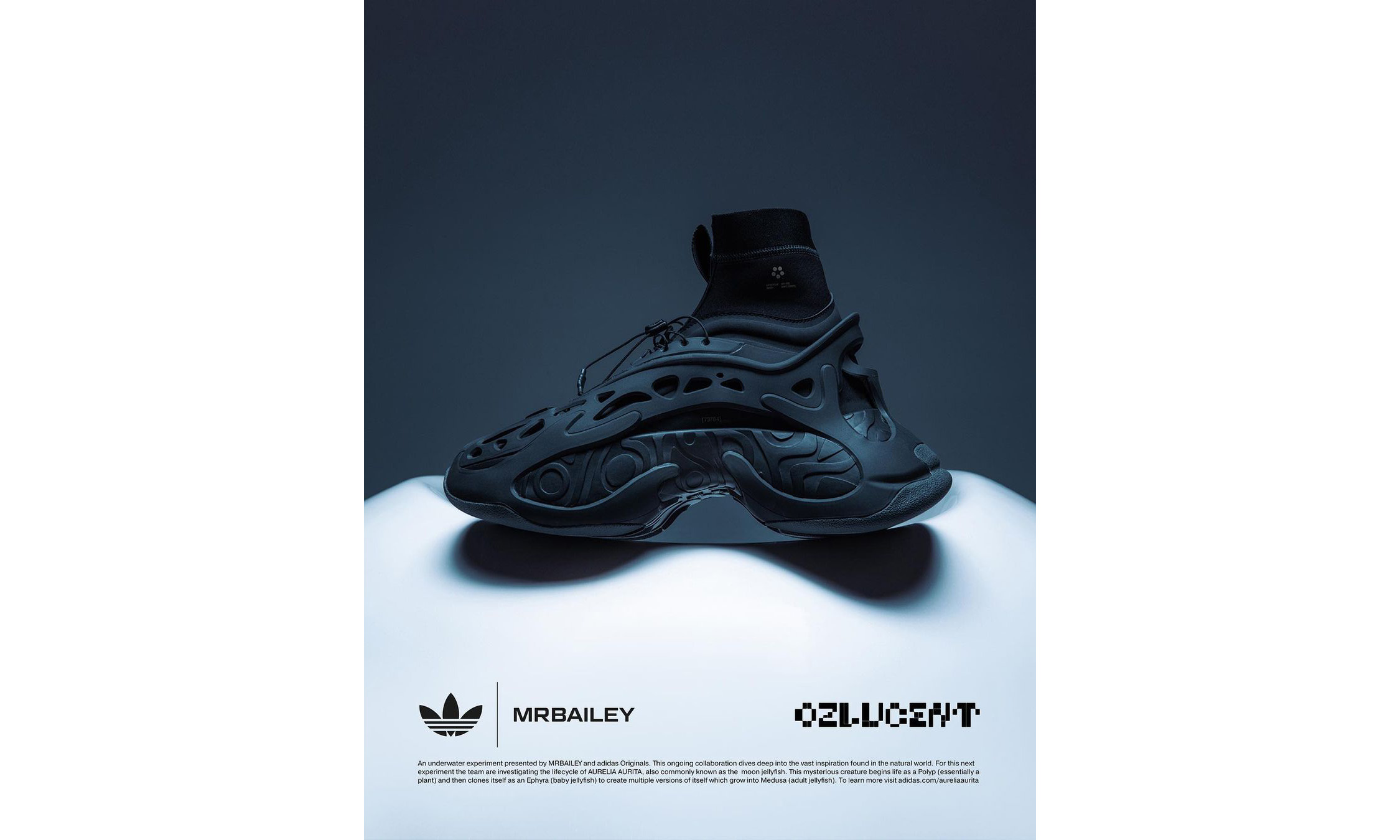 adidas Originals 联手设计师 MRBAILEY 打造「OZLUCENT」鞋款