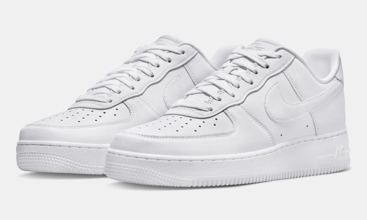 40 周年纪念，经典纯白 Nike Air Force 1 也「改款」？