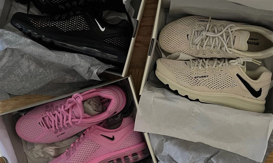 三色加持，Stüssy x Nike Air Max 2013 更多谍照曝光