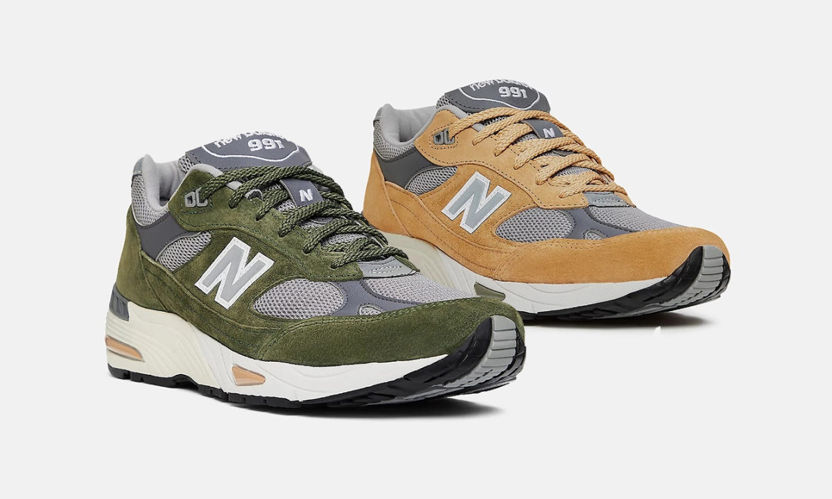 New Balance 为 991 增添两款新配色选择