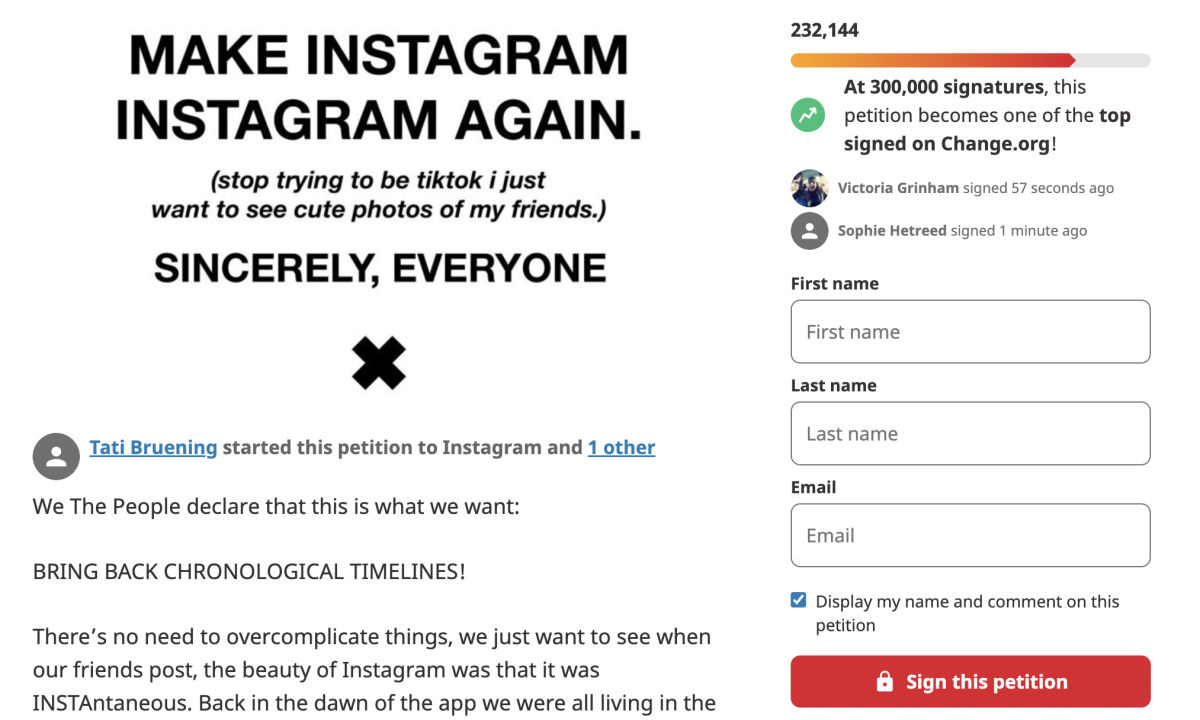 被 Tik Tok 同质化的 Instagram，你习惯吗？