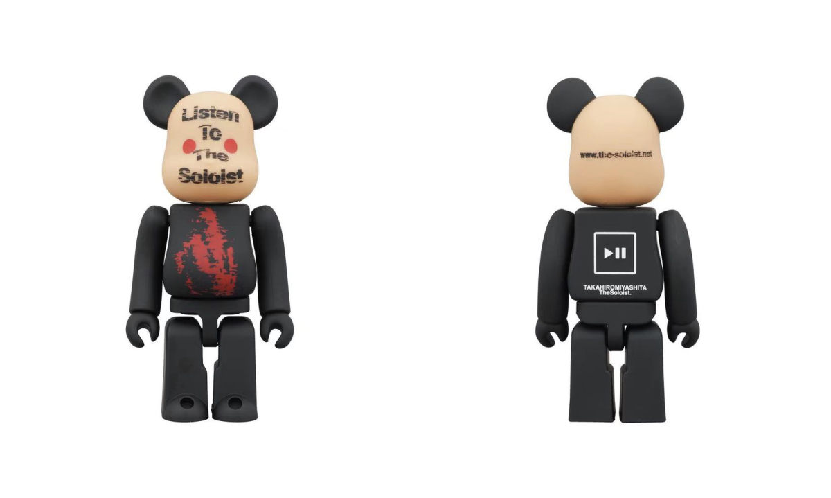 TAKAHIROMIYASHITATheSoloist. x MEDICOM TOY 联名  BE@RBRICK 推出
