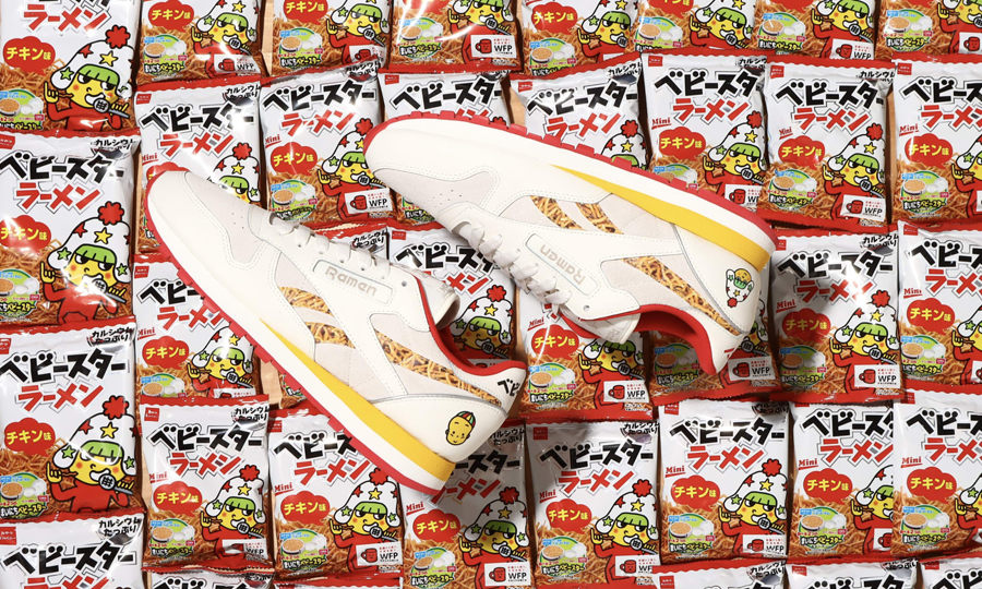 atmos x Baby Star Ramen x Reebok 合作鞋款发布