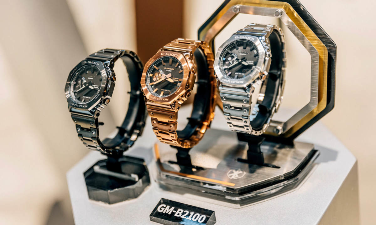 G-SHOCK 推出全新 GM-B2100「金属八角」系列