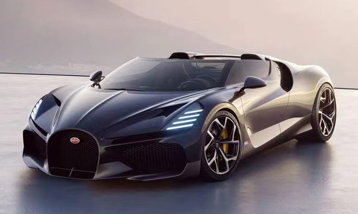 十年磨一剑,Bugatti 推出 W16 MISTRAL 全新跑车