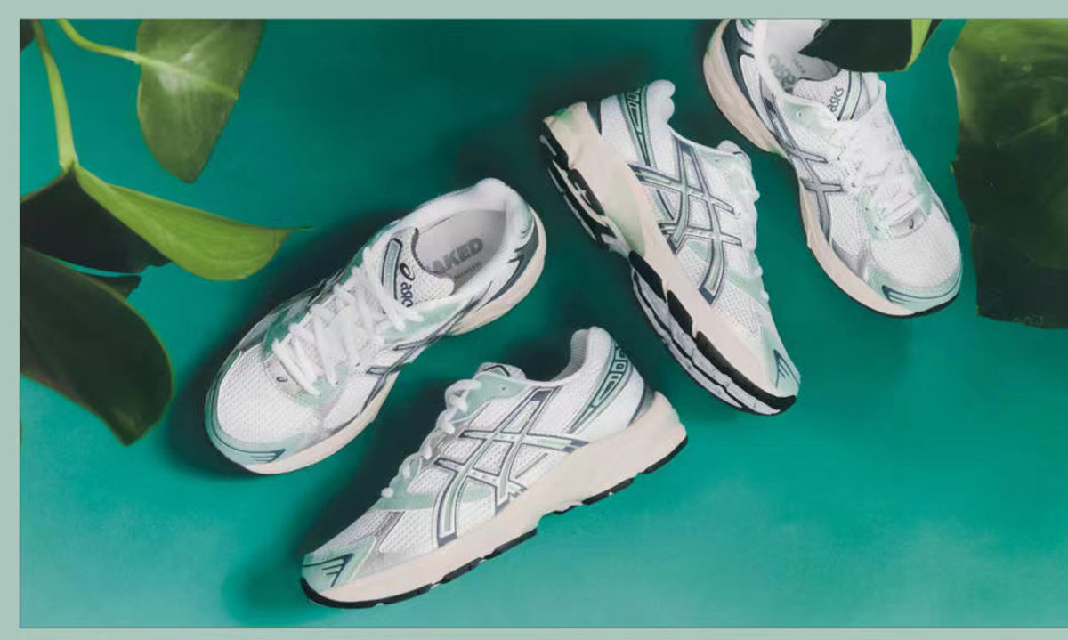 环保主义，Naked x ASICS 推出联乘鞋款