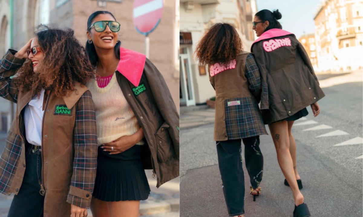 GANNI x Barbour 合作系列发布