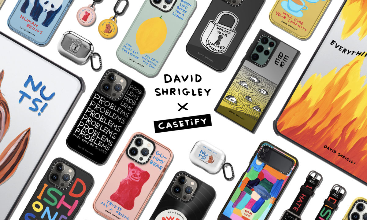 CASETiFY 携手英国当代艺术家 David Shrigley 推出联名系列