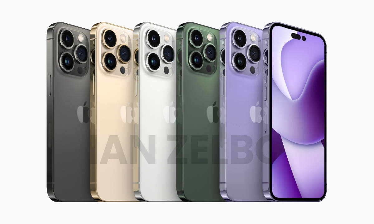 远峰蓝/粉色被取消，iPhone 14 全系 11 款配色曝光