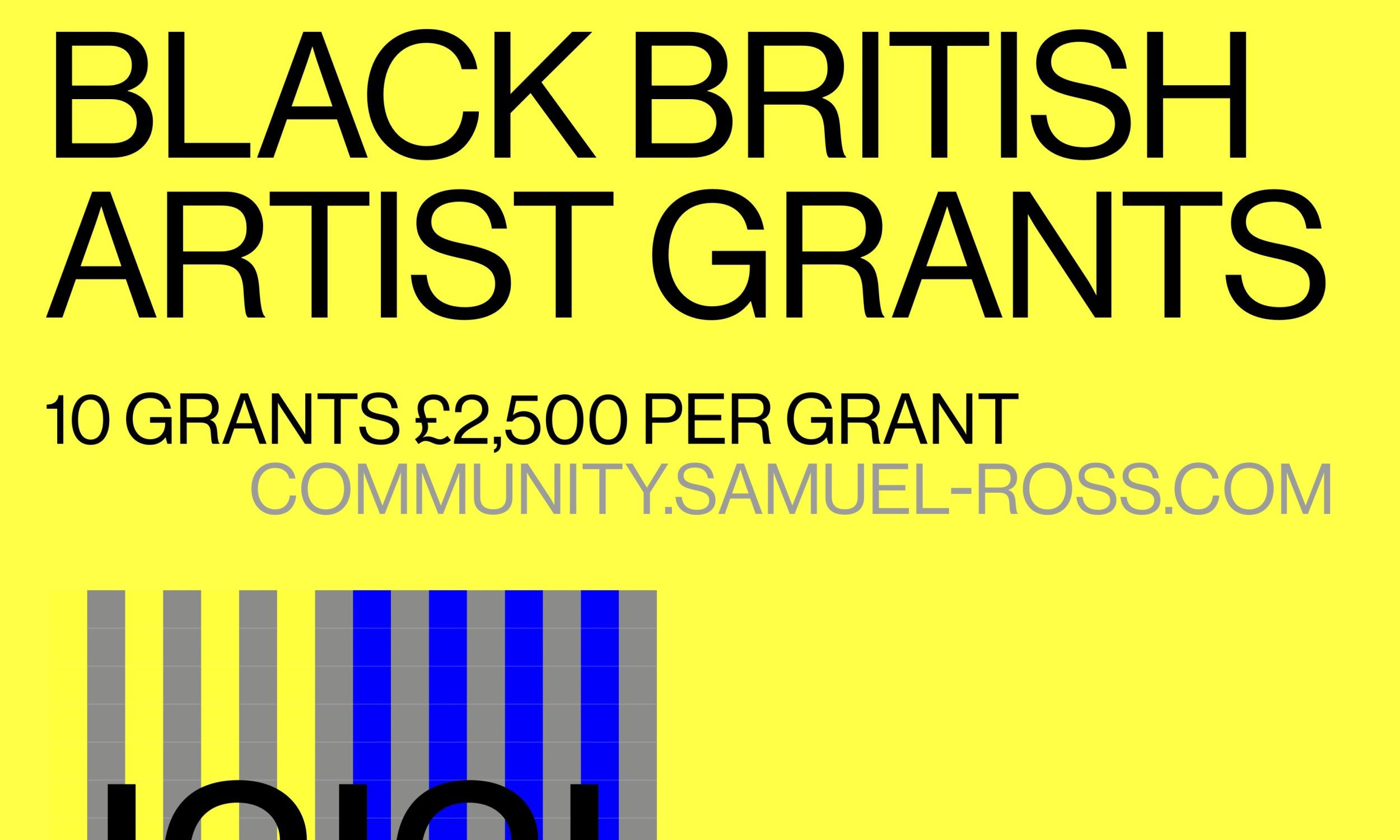 Samuel Ross 举行 2022 年英国黑人艺术家资助计划