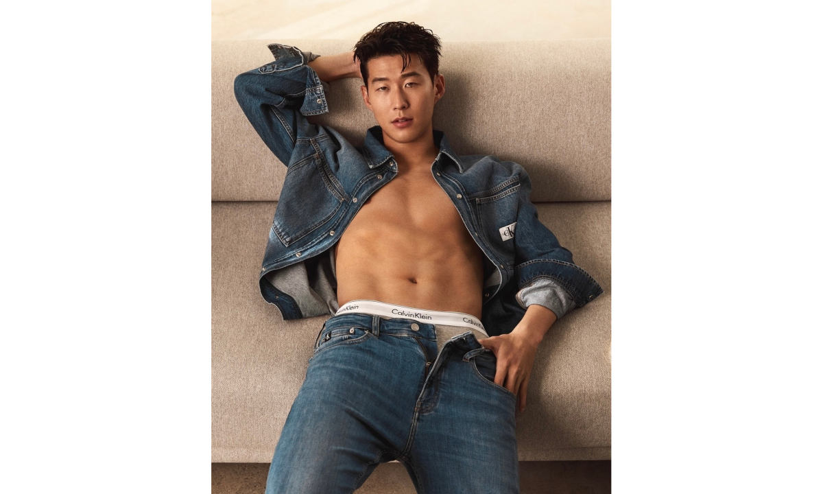 Calvin Klein 签下孙兴慜担任品牌大使