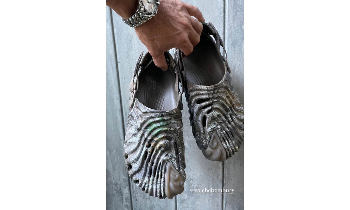 Salehe Bembury 为 Crocs Pollex Clog 添加树木图案配色