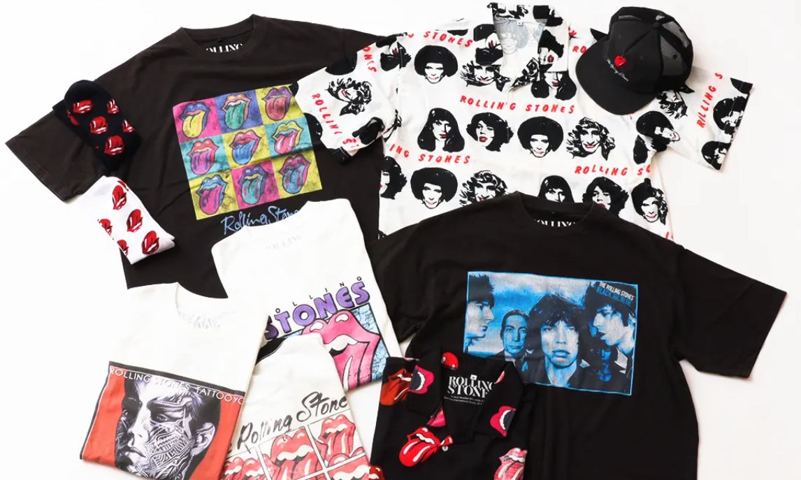 THE ROLLING STONES x JOURNAL STANDARD 胶囊系列即将发售