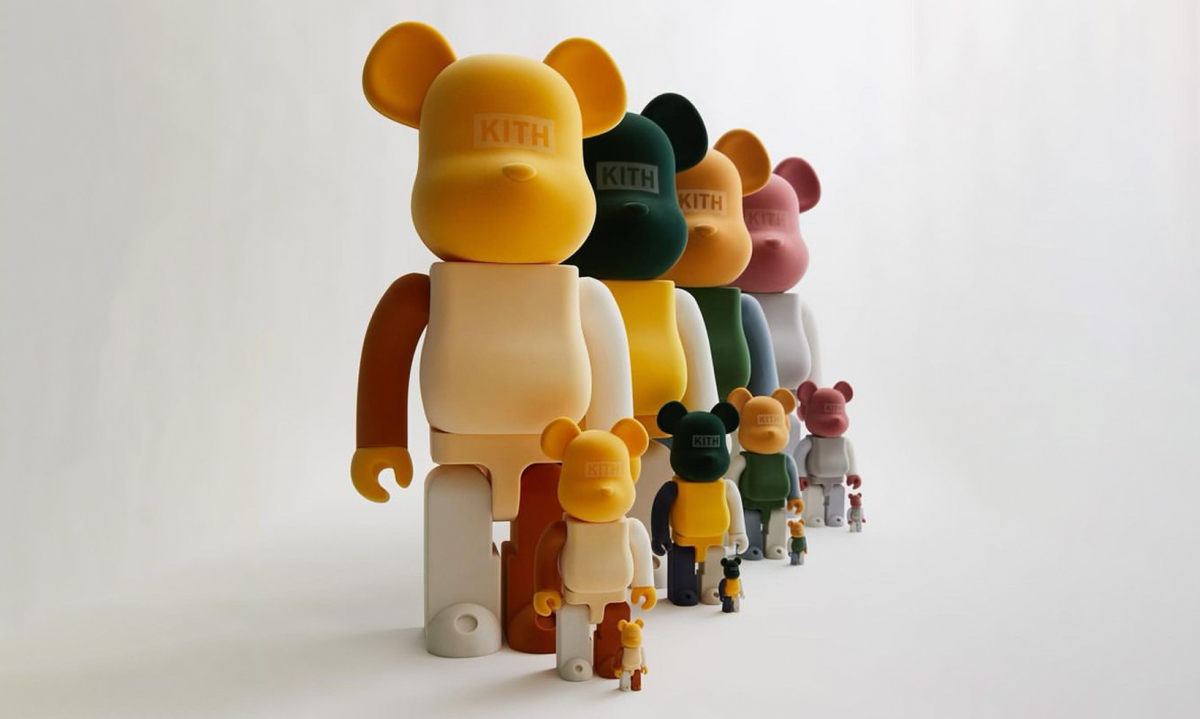 KITH x MEDICOM TOY 联名 BE@RBRICK 即将发售