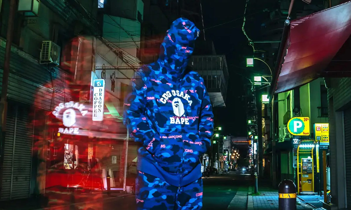 A BATHING APE® x COMME des GARCONS 合作系列登场